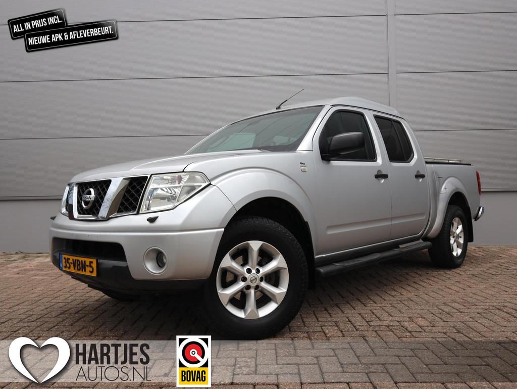 Nissan Navara 2.5 dCi LE Double Cabine 4WD Automaat NL-auto, Auto's, Nissan, Automaat, Gebruikt, Overige modellen, 4 cilinders