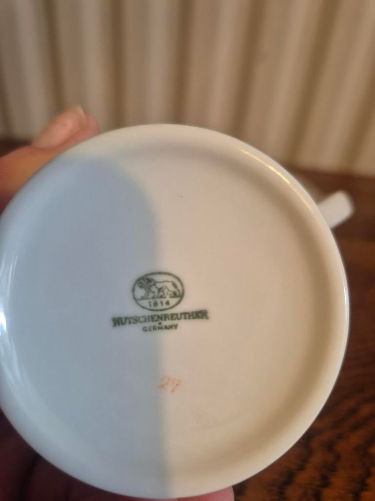 Hutschenreuther koffiekopje en schotel, Ophalen of Verzenden