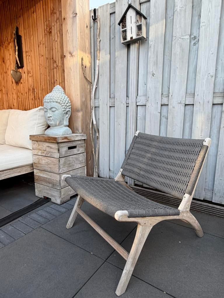 Lounge stoel, Ophalen, Gebruikt, 75 tot 100 cm, 50 tot 75 cm
