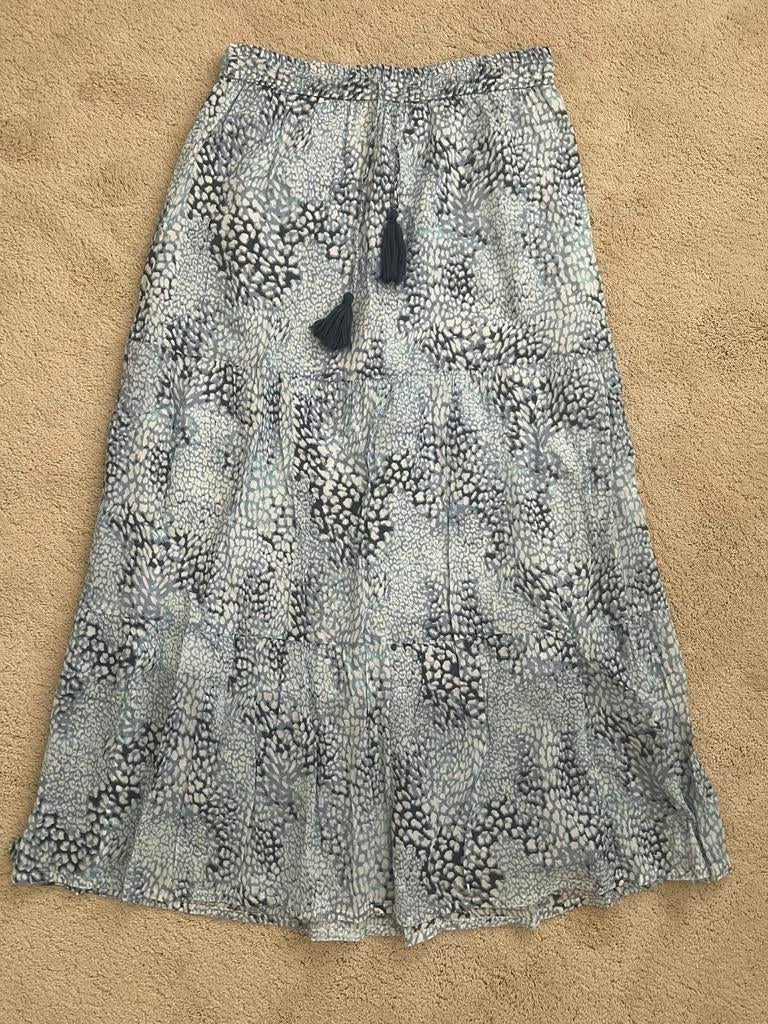 Lange rok maat 40, Kleding | Dames, Rokken, Maat 38/40 (M), Blauw, Ophalen of Verzenden, Zo goed als nieuw