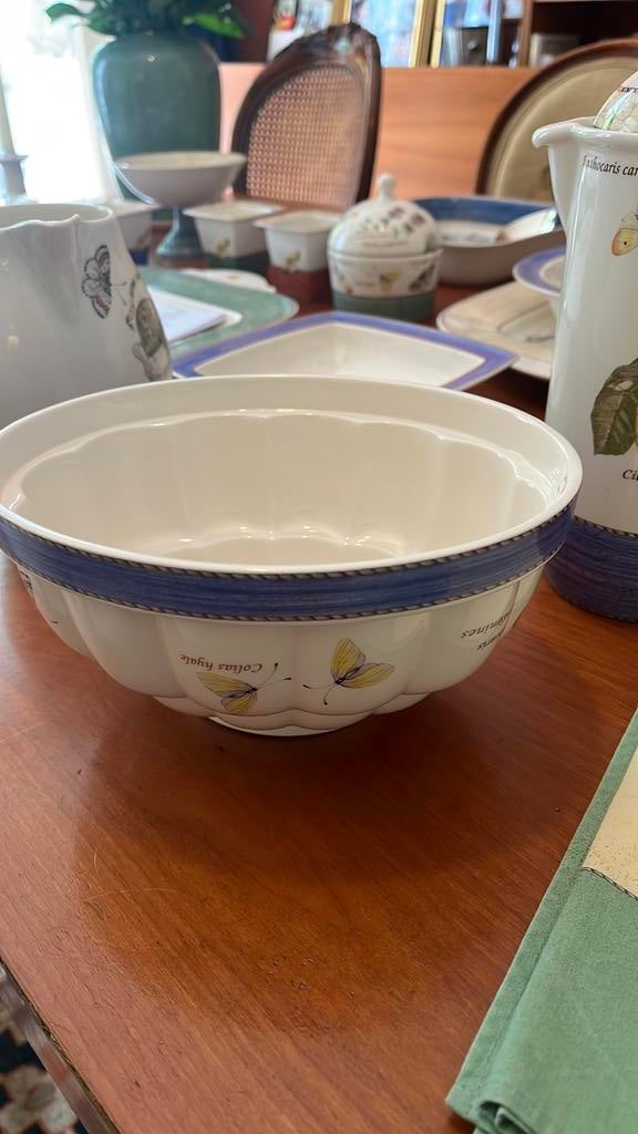 Sarah’s Garden puddingvorm, Ophalen, Wedgwood, Aardewerk, Schaal of Schalen