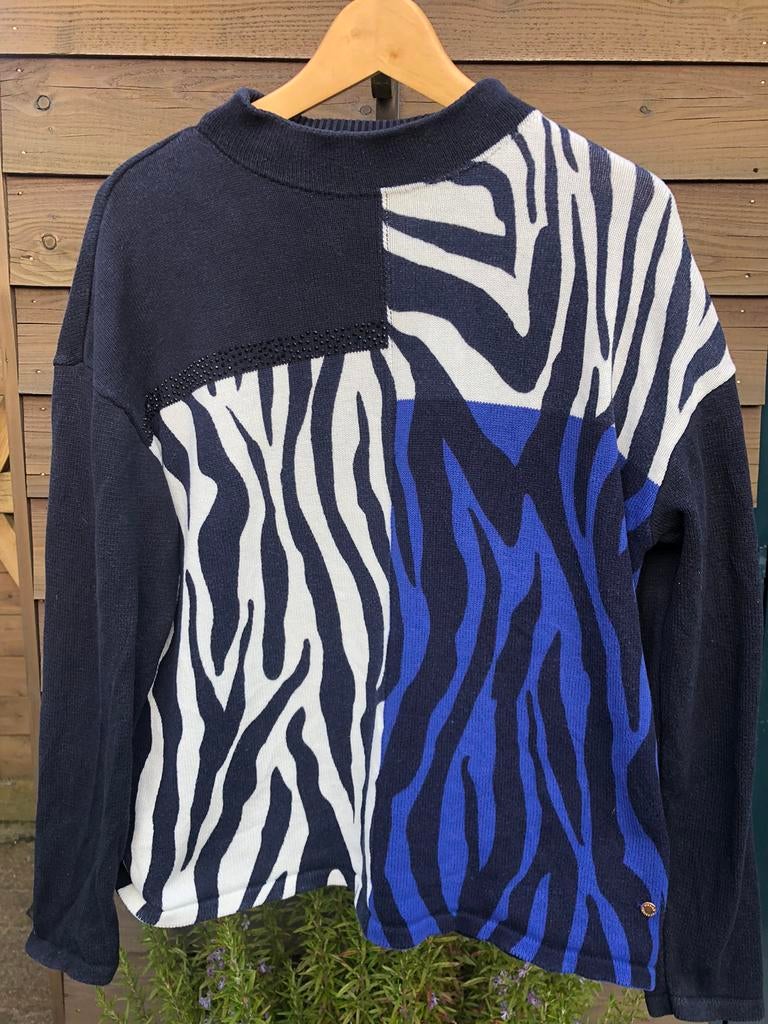 GARDEUR*** Mooie trui !, Kleding | Dames, Ophalen of Verzenden, Gedragen, Maat 38/40 (M), Blauw