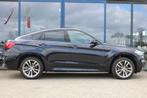 BMW X6 xDrive35i High Executive M-Sport LEDER MEMORY SCHUIFD, Auto's, Automaat, Gebruikt, 4 stoelen, Zwart