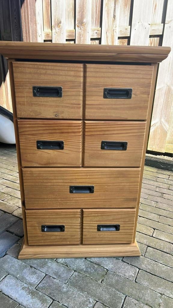 Ladenkast, Huis en Inrichting, Kasten | Ladekasten, Ophalen, Gebruikt, 50 tot 100 cm, 3 of 4 laden