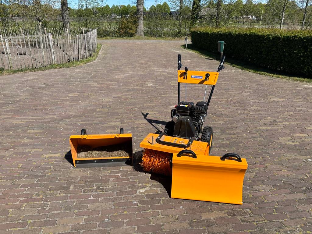 Krachtige Veegmachine met Loncin 196CC Motor, Tuin en Terras, Ophalen of Verzenden, Nieuw