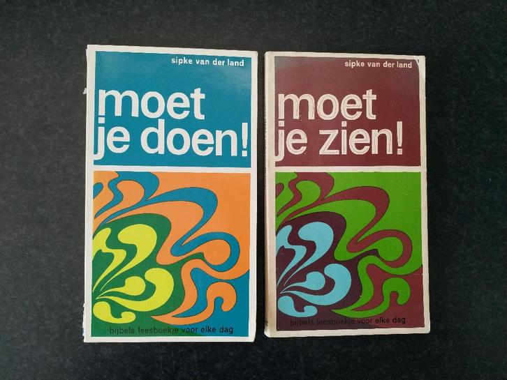 Sipke van der Land - 'Moet je doen!' / 'Moet je zien!', Boeken, Godsdienst en Theologie, Zo goed als nieuw, Christendom | Protestants