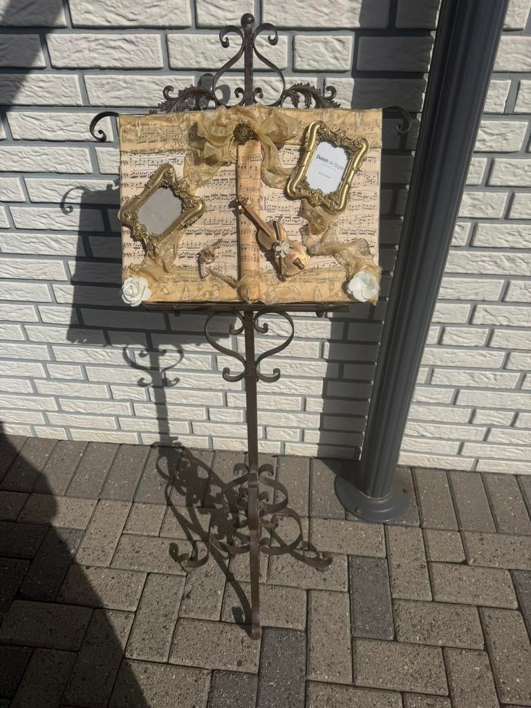 Barok standaard met boek, Muziek en Instrumenten, Standaards, Ophalen, Zo goed als nieuw
