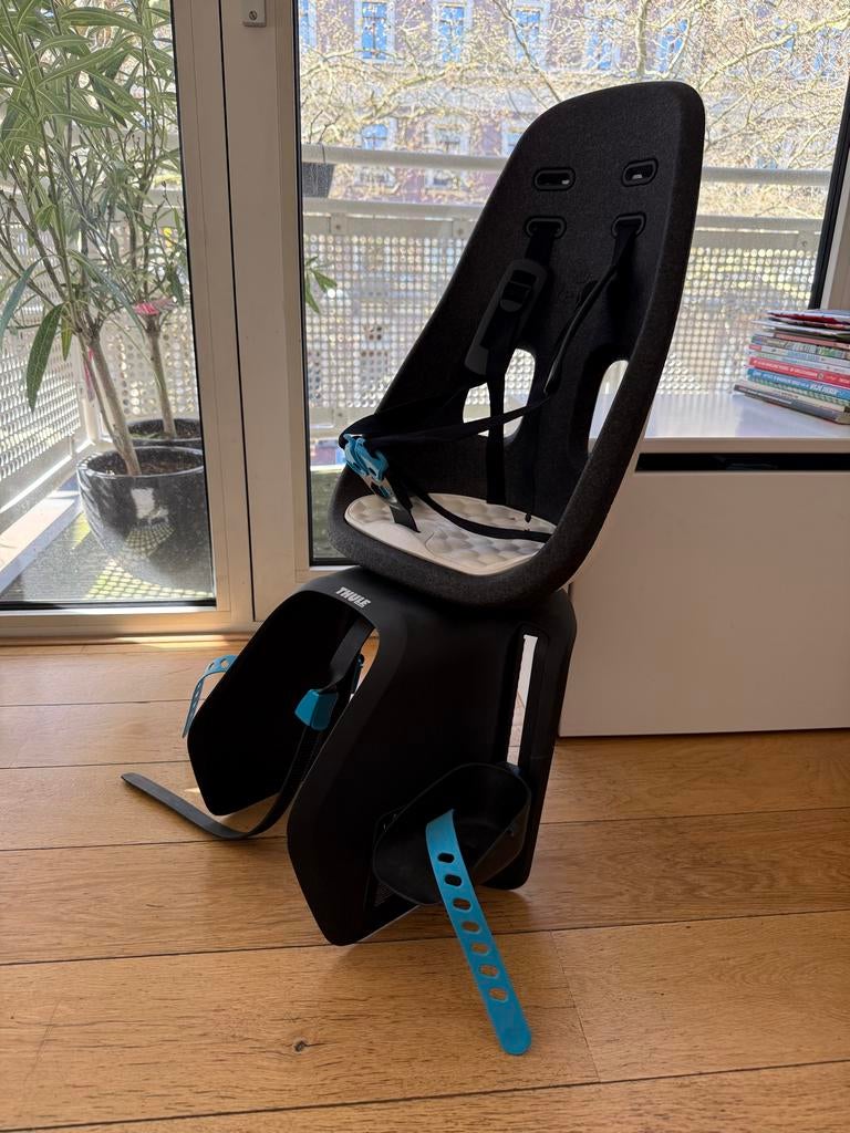 Thule Yepp Nexxt Maxi fietsstoeltje, Fietsen en Brommers, Fietsaccessoires | Fietsstoeltjes, Ophalen, Achterzitje, Voetsteuntjes