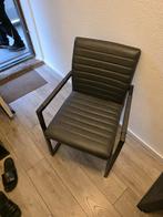 WOOOD eetkamerstoelen (6x) Zwart/antraciet, Huis en Inrichting, Stoelen, Gebruikt, Modern, Industrieel, Zwart, Ophalen of Verzenden