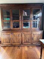 Antieke eiken vitrinekast, Ophalen