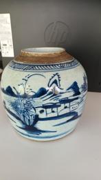 Antieke Chinese gemberpot eind 1800, Antiek en Kunst, Ophalen of Verzenden
