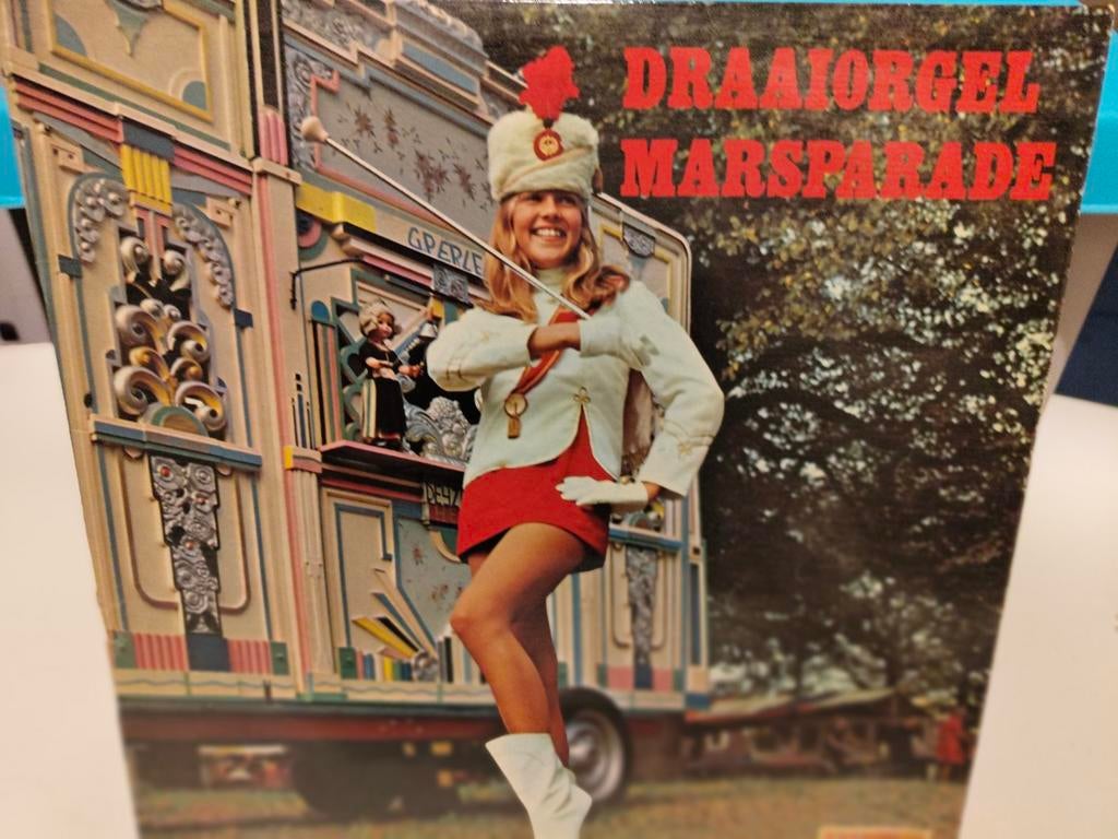 Draaiorgel Marsparade LP - Iris Records 15032, Ophalen of Verzenden, Gebruikt, 12 inch