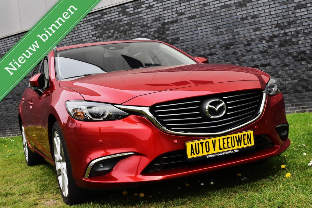 Mazda 6 Sportbreak 2.0 Nakama Bosé NAVI/DODEHOEK DET/NAVI/E, Auto's, Mazda, 1998 cc, Gebruikt, 4 cilinders, 6 sportbreak
