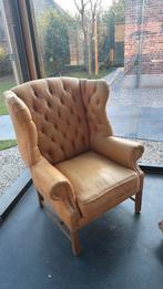 Grote Rivièra maison oorfauteuil leder, Huis en Inrichting, Ophalen of Verzenden, Zo goed als nieuw, 75 tot 100 cm, Minder dan 50 cm
