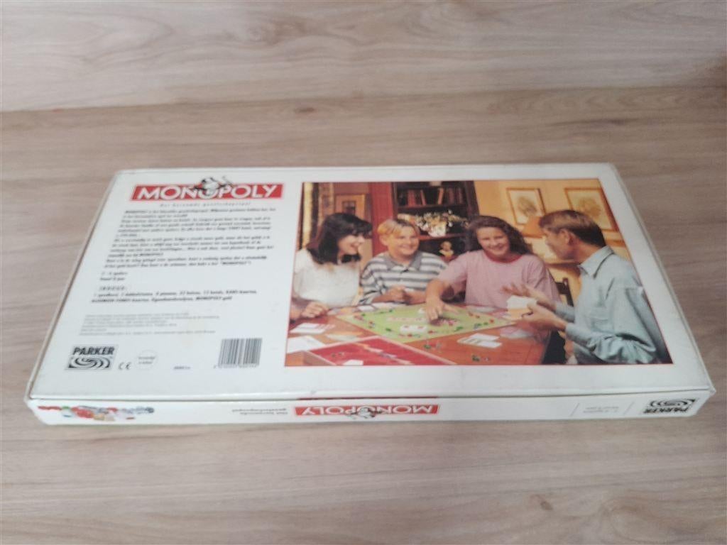 Monopoly het beroemde gezelschapspel - s3724, Verzenden, Zo goed als nieuw