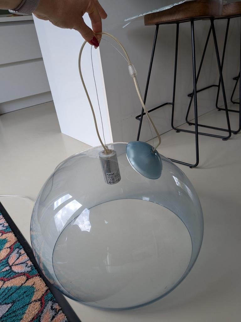 Kartell FL/Y design hanglamp, Ophalen, Gebruikt