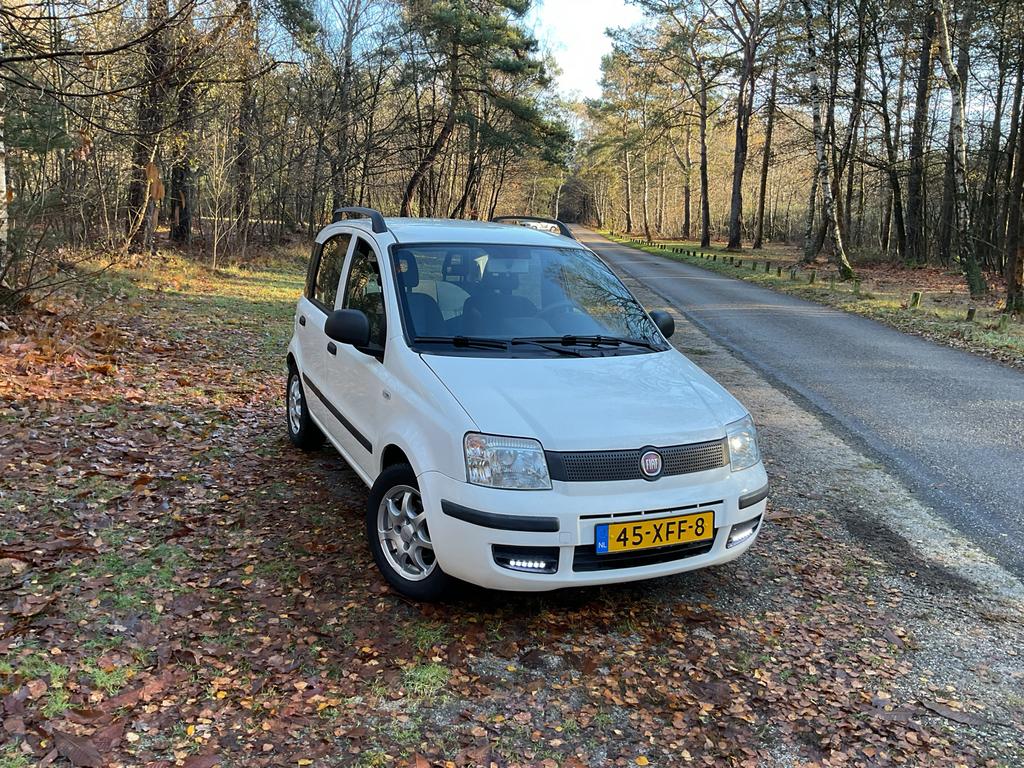 Fiat Panda 1.2 2012 Wit elec.ramen voor alu.sportvelgen., 1242 cc, 400 kg, Wit, Origineel Nederlands