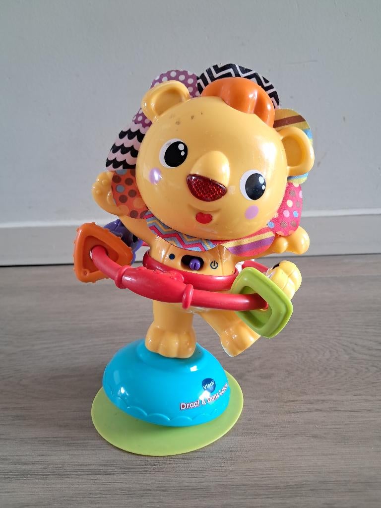 K319 Draai en dans leeuw V-tech, Ophalen of Verzenden, Gebruikt, 6 maanden tot 2 jaar