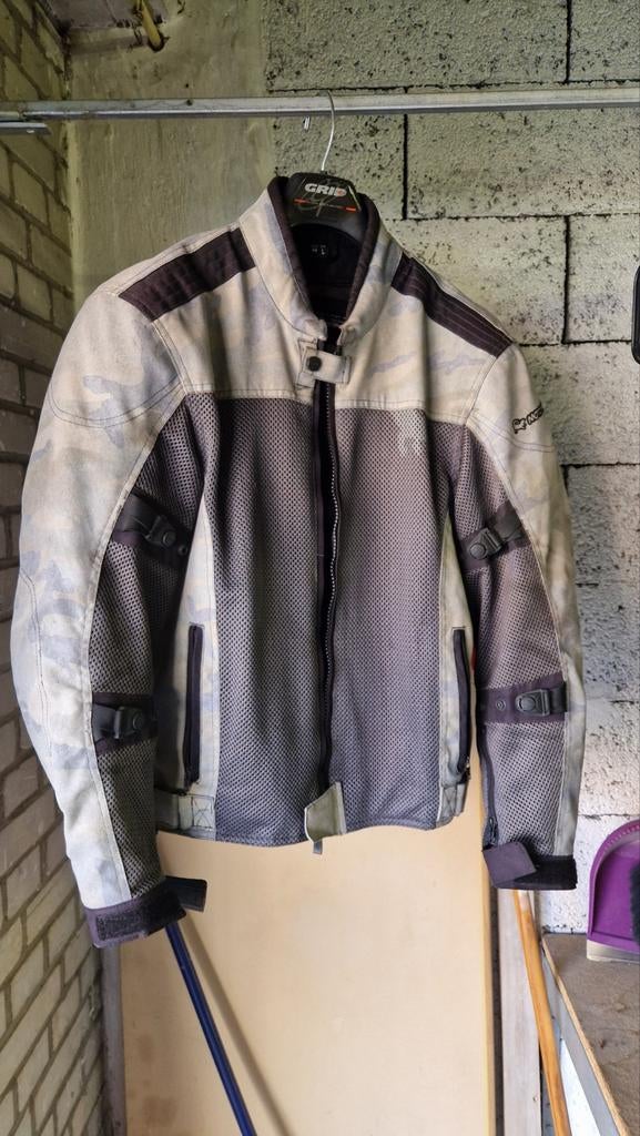 Doorwaai motorjas in zeer goede staat, Motoren, Kleding | Motorkleding, Jas | textiel, Ophalen of Verzenden, Tweedehands, Heren
