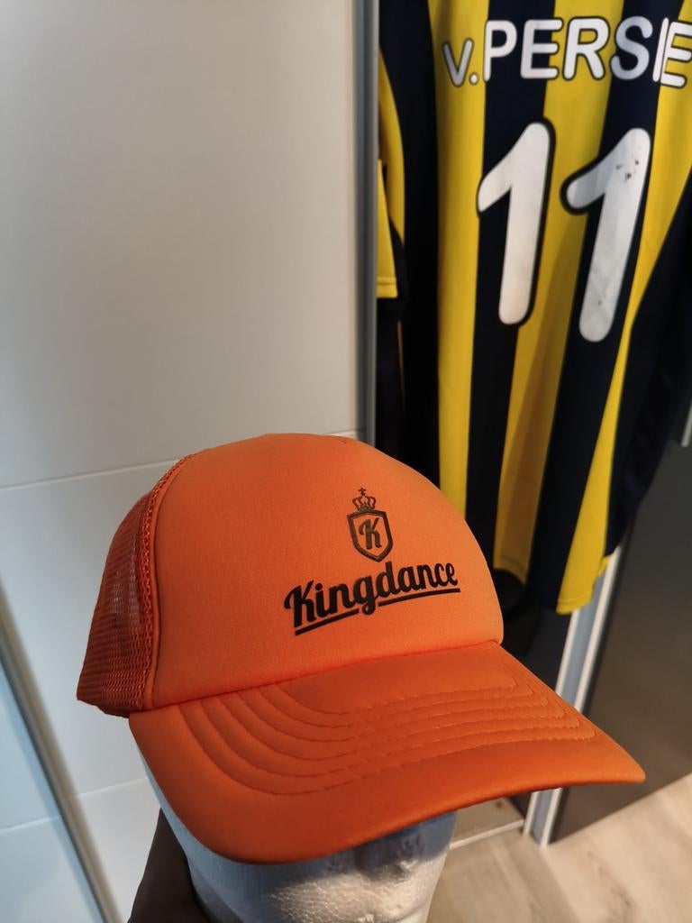 (1-Size All) Oranje Pet 2023 Kingdance Koningsdag Nylon, Nieuw, Pet, Kingdance, One size fits all