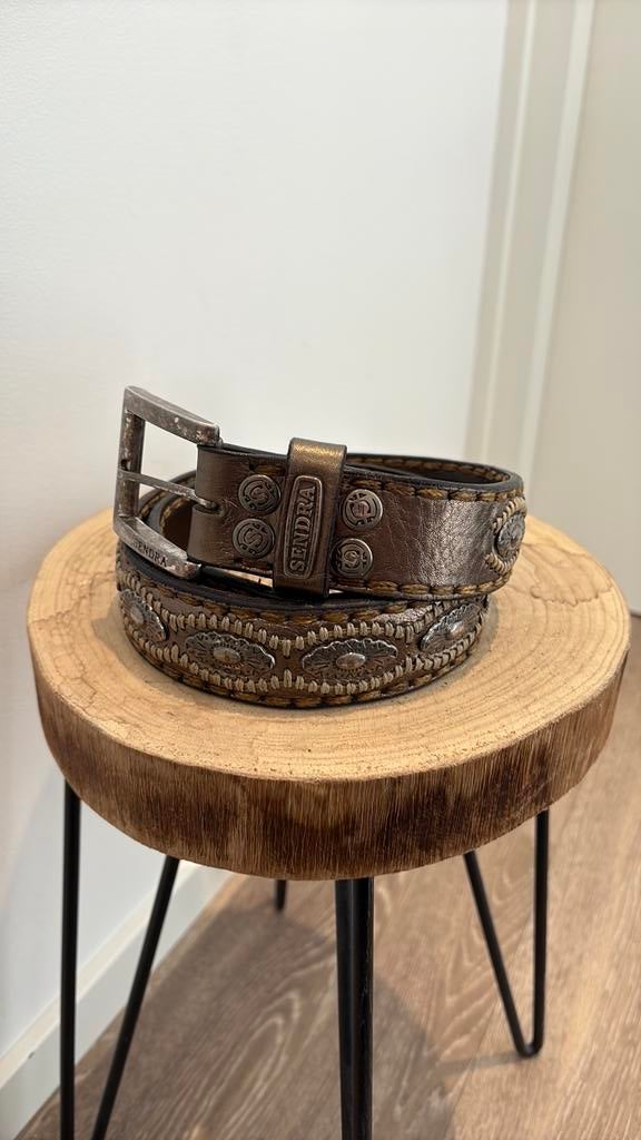 Sendra riem mt 105 totale lengte 115 cm incl verzenden, Kleding | Dames, Verzenden, Zo goed als nieuw, Bruin, 100 cm of meer