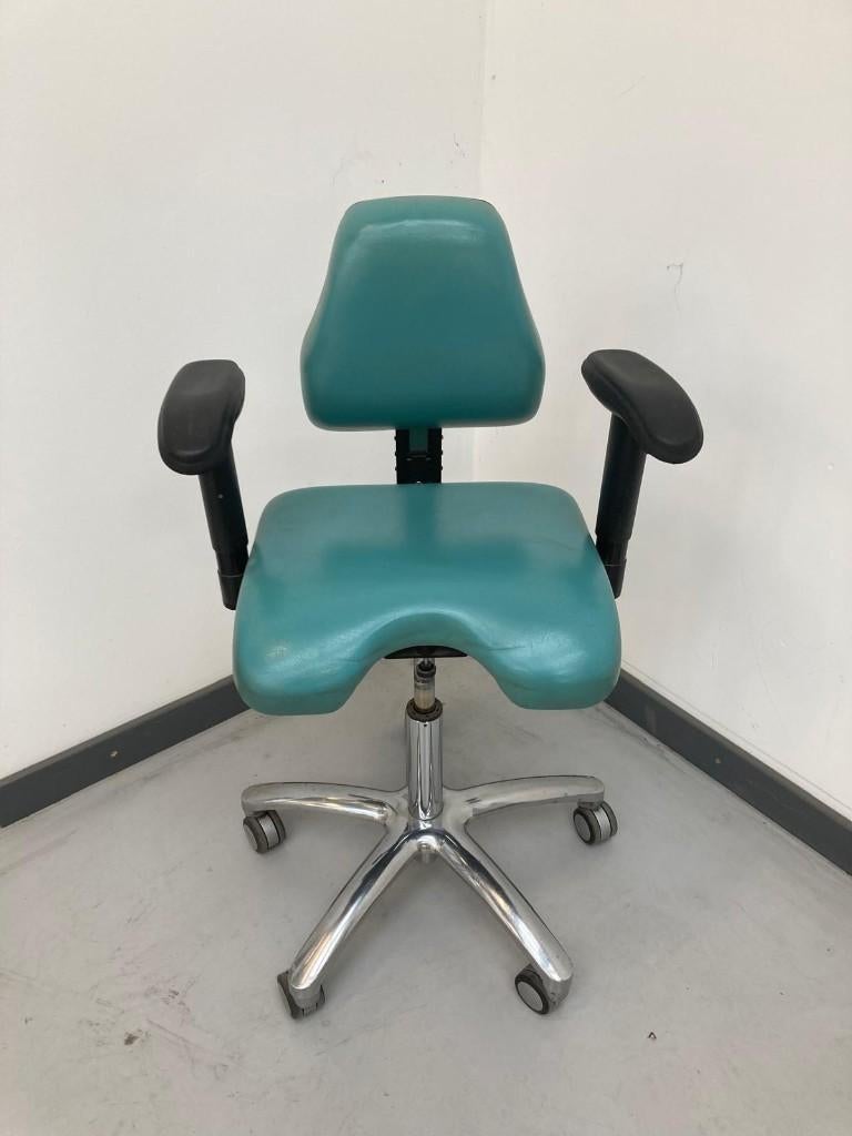 Kwaliteits Stoel BQE Back Quality Ergon Comf. Medical4 Groen, Huis en Inrichting, Bureaustoelen, Ophalen, Gebruikt, Overige kleuren