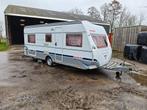 Dethleffs Beduin 510V caravan - Ruim en comfortabel, Vast bed, Particulier, Dethleffs, 5 tot 6 meter