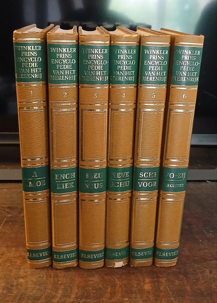 Winkeler prins encyclopedie van het dierenrijk., Boeken, Encyclopedieën, Ophalen, Zo goed als nieuw, Algemeen, Complete serie