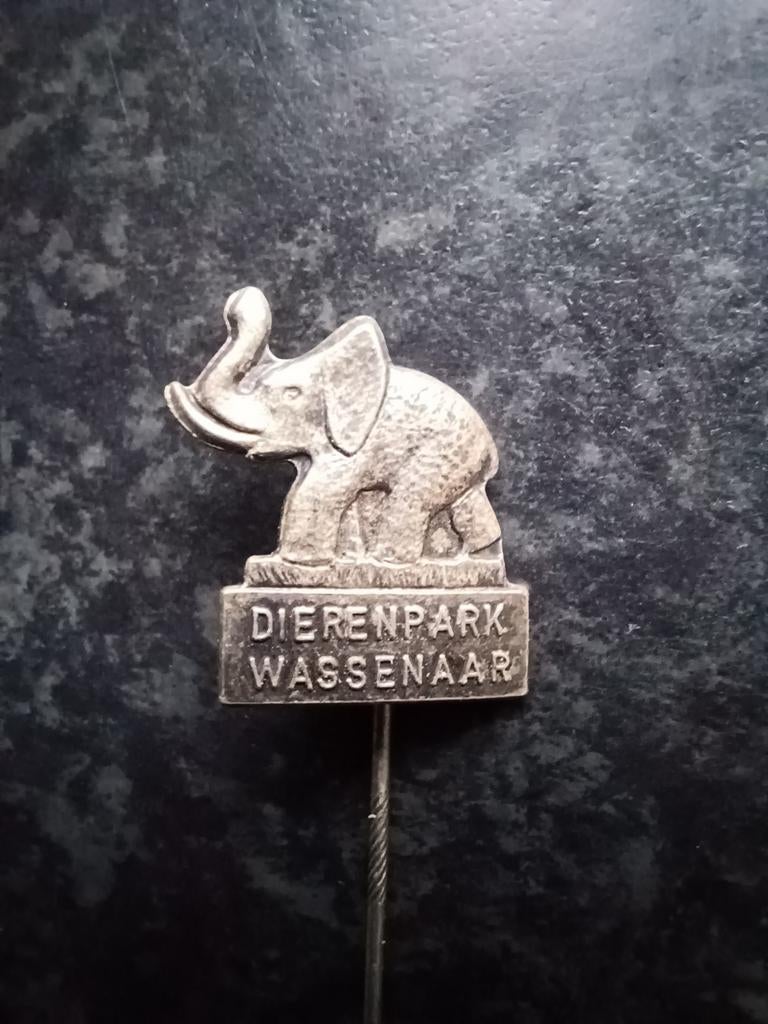 Speldje Dierenpark Wassenaar (olifant), Verzamelen, Ophalen, Gebruikt, Overige onderwerpen, Speldje of Pin