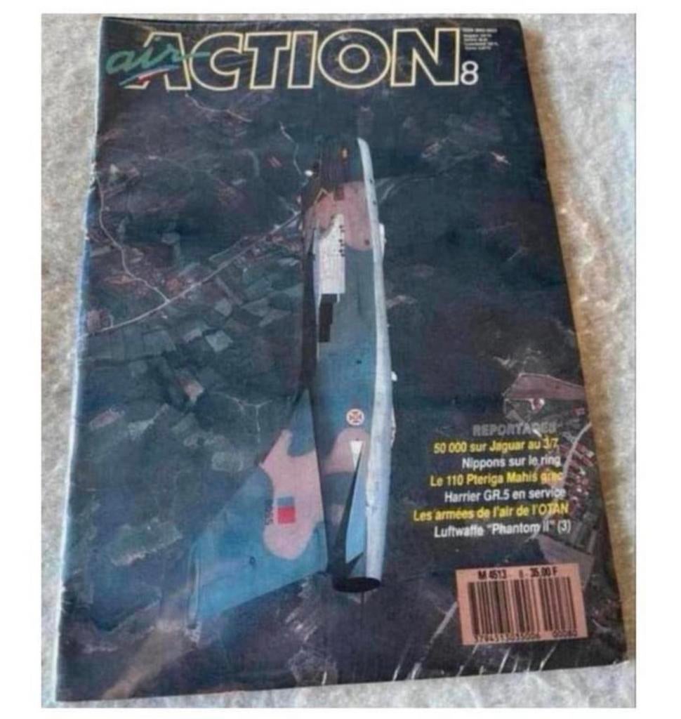 Air Action Magazine 8 - Vintage 1990 vliegtuig tijdschrift, Nieuw, Ophalen of Verzenden, H, H