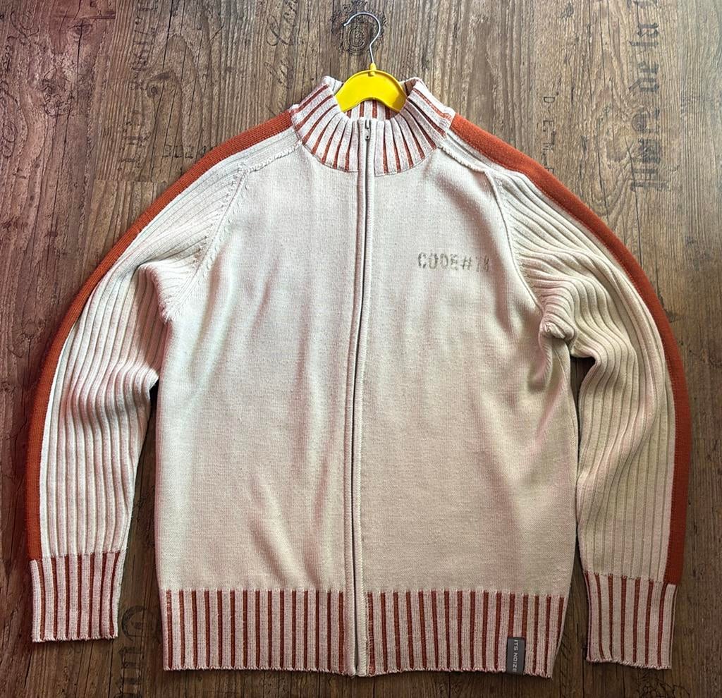 Vest met print. Maat M, Kleding | Heren, Truien en Vesten, Ophalen of Verzenden, Gedragen, Maat 48/50 (M), Overige kleuren