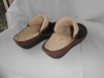 A4 Berkemann sloffen. Slippers. Maat 38, Bruin, Berkemann, Ophalen of Verzenden, Pantoffels of Sloffen