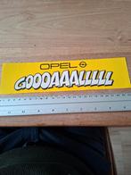 Sticker opel goaaal, Ophalen of Verzenden, Zo goed als nieuw, Sport