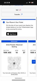 2x Bruno Mars Zitplaatsen samen Amsterdam | 2 Juli, Tickets en Kaartjes