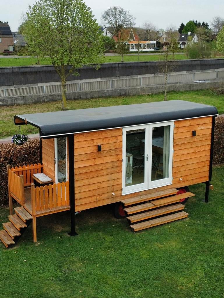 Te Koop Luxe Tiny House, Instapklaar met woonaccessoires, Tot en met 2