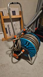 gardena 50m tuinslang haspel wagen, Ophalen, Zo goed als nieuw, Tuinslang