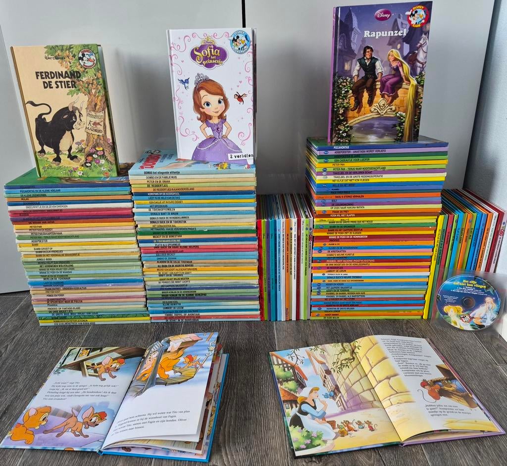 Grote verzameling Disney boekenclub boeken, Ophalen of Verzenden, Gelezen, Sprookjes