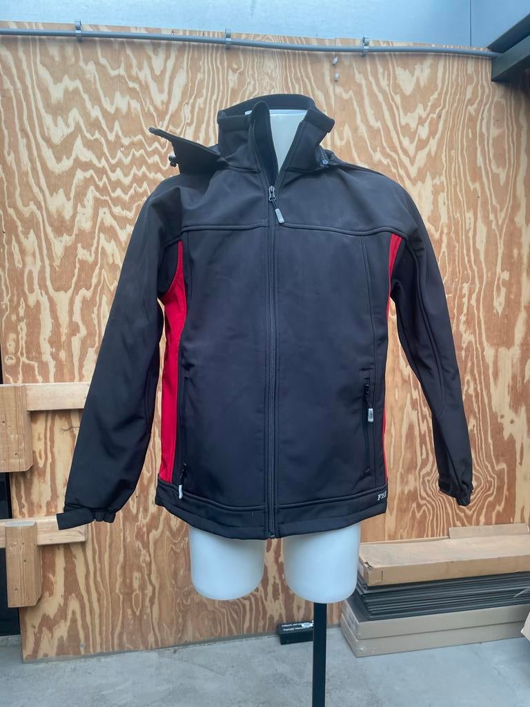 FHB Zwart met Rode Jas - Nieuw, Maat L, Ophalen of Verzenden, Nieuw, Maat 52/54 (L), Zwart