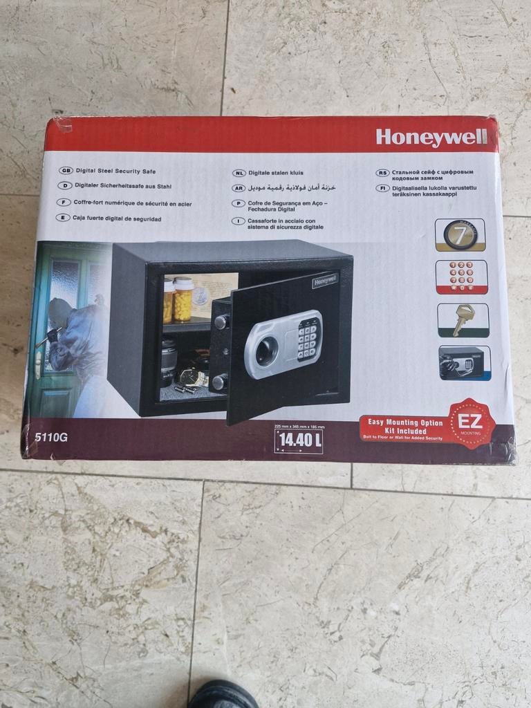 Kluis van Honeywell splinternieuw in doos, Huis en Inrichting, Brandblussers en Brandkasten, Ophalen of Verzenden, Nieuw