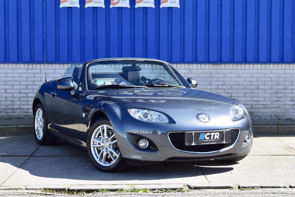 Mazda MX-5 1.8 TS+ Roadster Coupe, Auto's, Mazda, Achterwielaandrijving, Gebruikt, Zwart, 4 cilinders