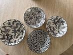 Te koop compleet servies Wildlife zwart/wit, Ophalen, Zo goed als nieuw, Overige stijlen, Porselein