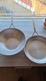 Demeyere Koekenpannen - Set van 2, Ophalen, Gebruikt, Rvs, Keramische plaat