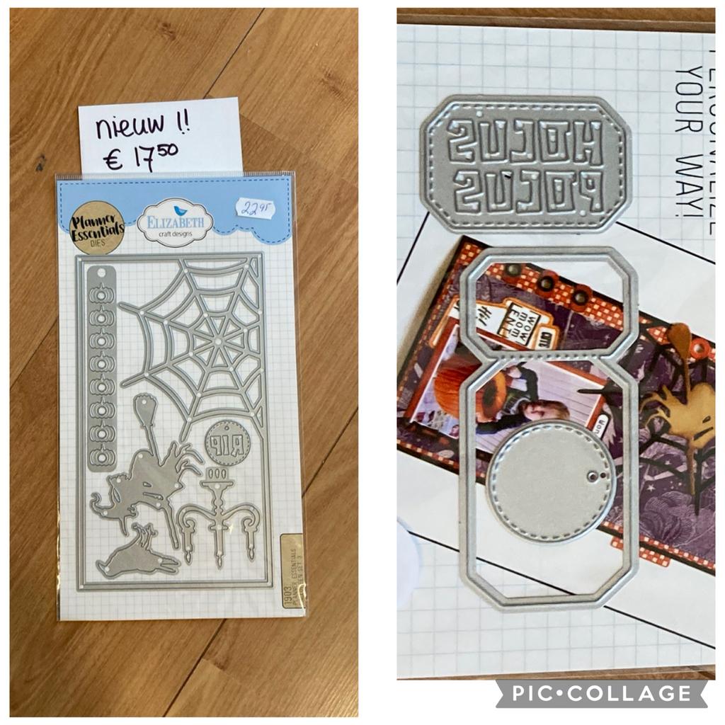 Elizabeth craft design halloween 3, Ophalen of Verzenden, Nieuw, Frame of Mal