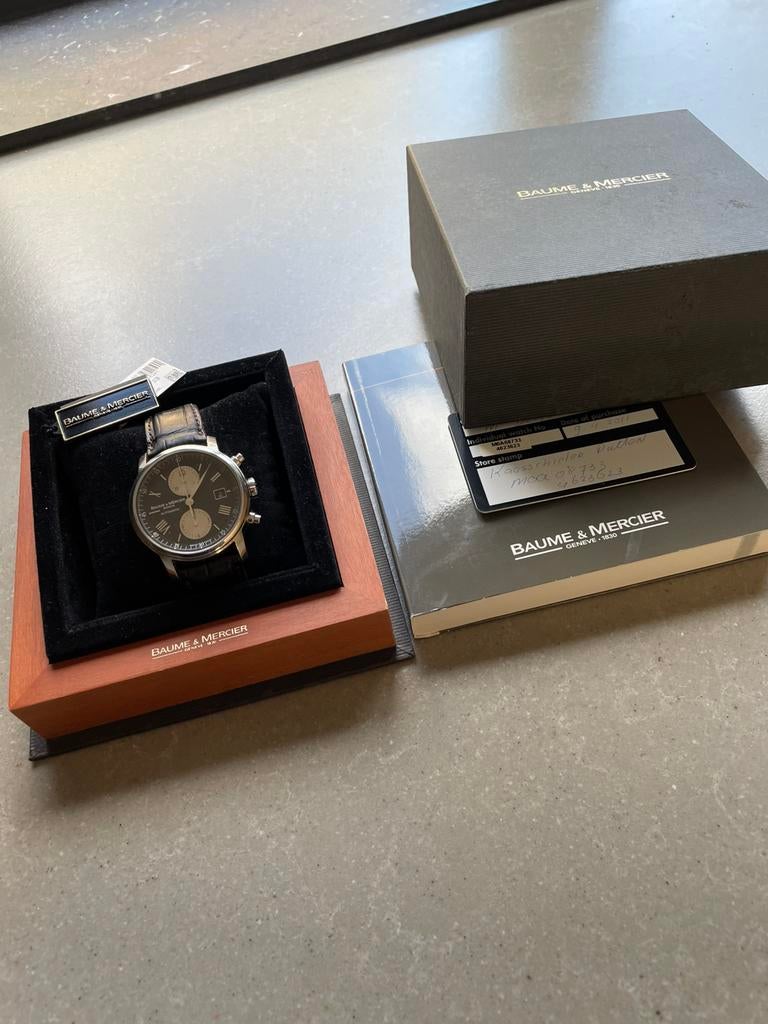 Baume & Mercier, Ophalen, Zo goed als nieuw, Leer, Overige merken