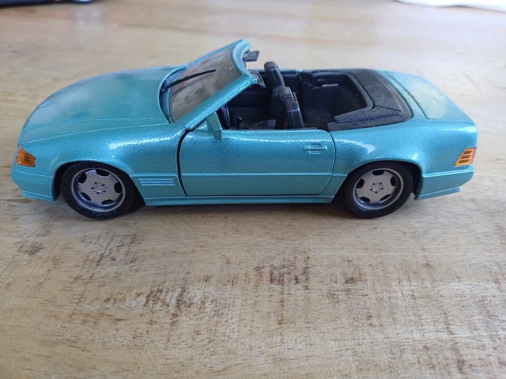 Mercedes-Benz 500SL Modelauto Welly, Hobby en Vrije tijd, Modelauto's | 1:43, Ophalen of Verzenden, Zo goed als nieuw, Auto, Overige merken