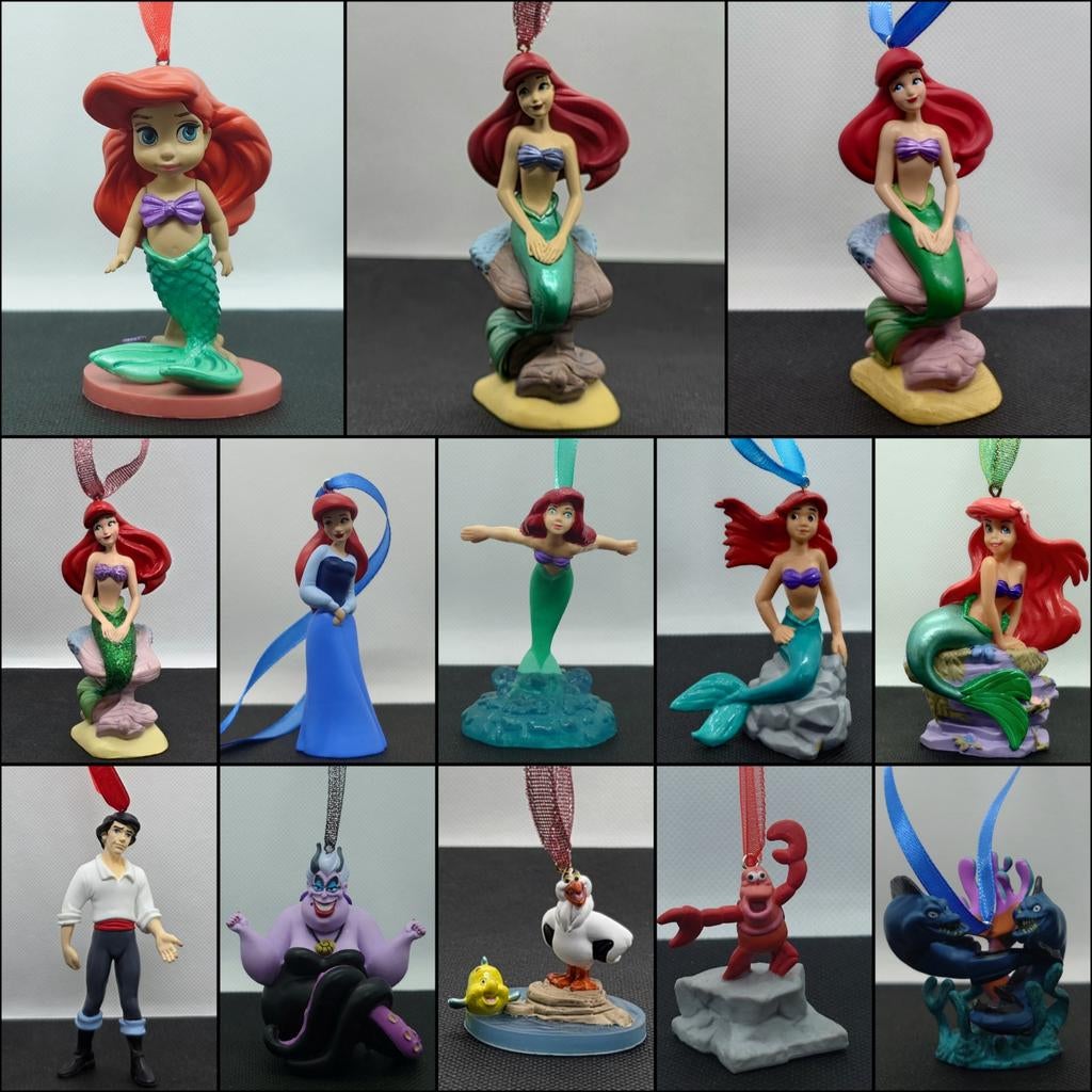 Disney De Kleine Zeemeermin Ariël kerst ornamenten ornament, Ophalen of Verzenden