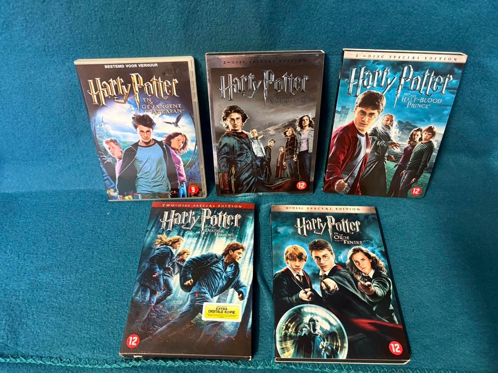 Harry potter dvd’s, Vanaf 12 jaar, Ophalen of Verzenden, Zo goed als nieuw, Science Fiction en Fantasy
