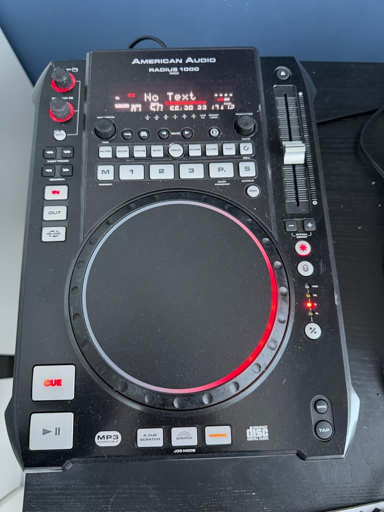 American Audio Radius 1000 CD/MP3, Muziek en Instrumenten, Dj-sets en Draaitafels, Ophalen of Verzenden, Gebruikt, Dj-set, Overige merken