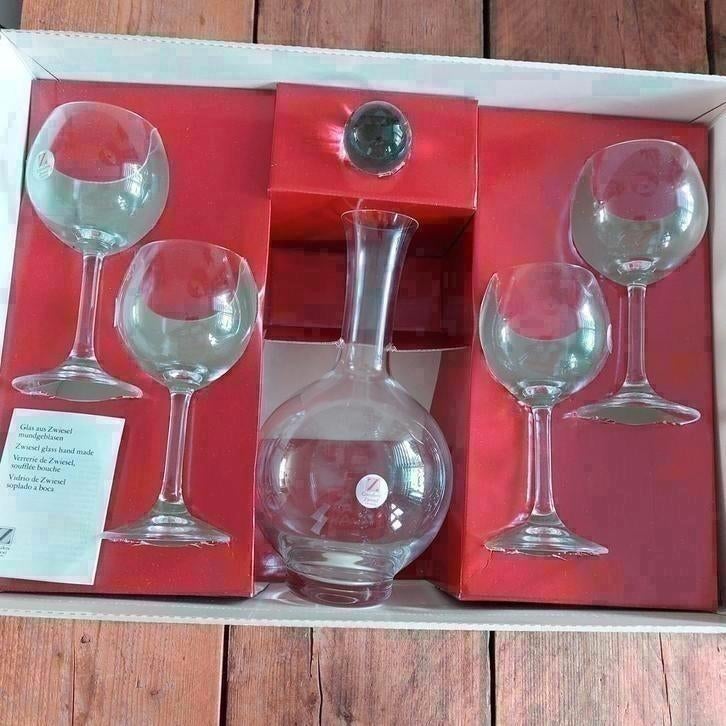 Glas Boutique Cristallerie Schott-Zwiesel Germany vintage ️, Ophalen, Glas of Glazen, Nieuw, Glas