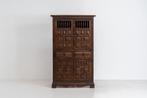 Vintage Spaanse brutalistische kast uit de jaren 50, Ophalen of Verzenden, Gebruikt, 25 tot 50 cm